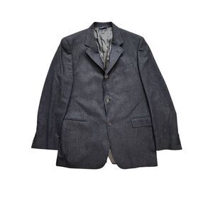 Brooks Brothers Madison men Wool Blazer 44L 3 button single vent MADE IN ITALY